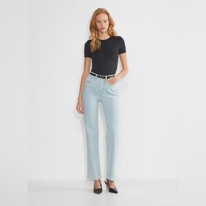 Aritzia Denim Forum Rowan Super Hi-rise Straight Jean